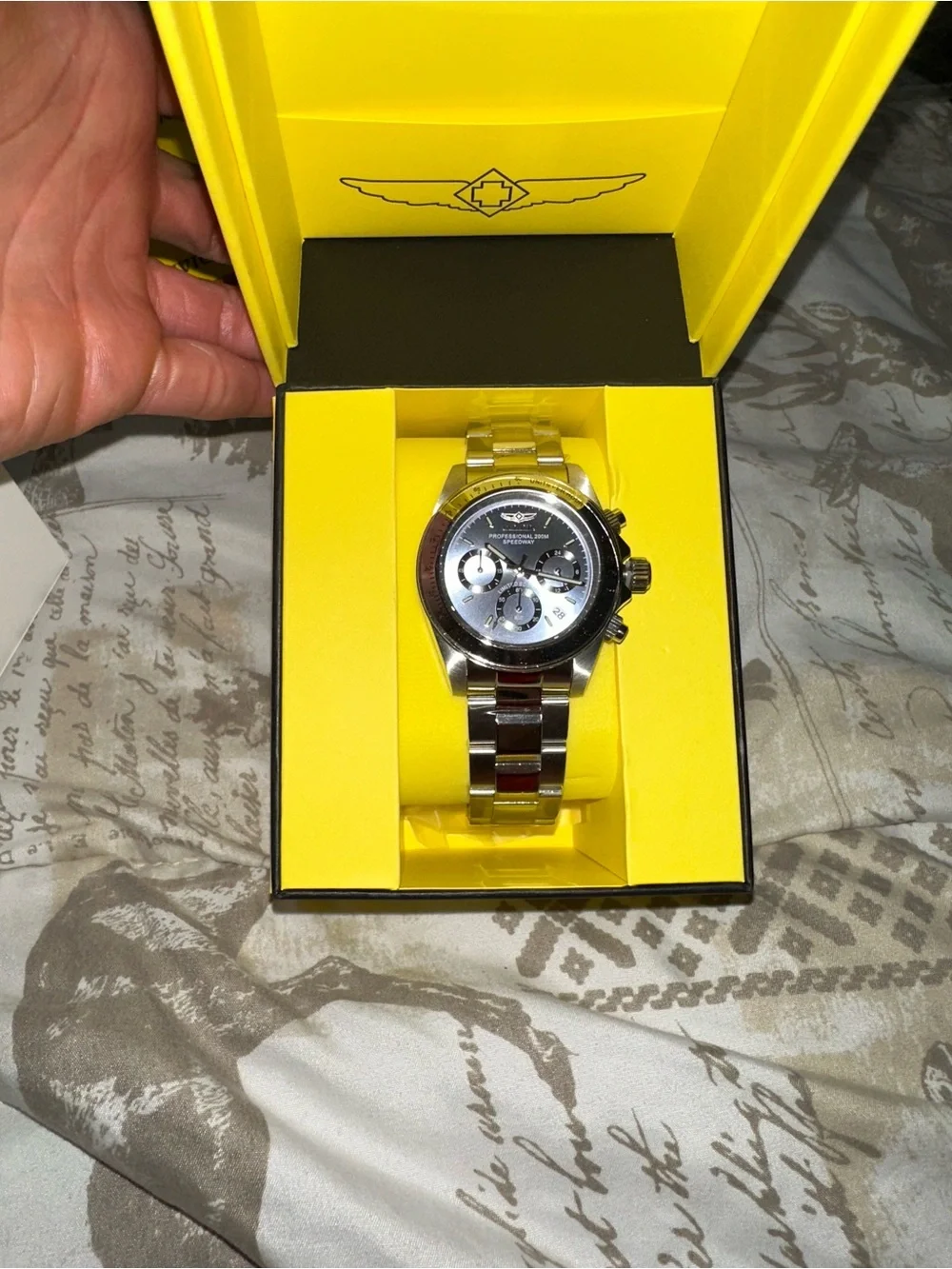 Limited Edition Invicta Speedway Men’s Stainless Steel 39.5mm